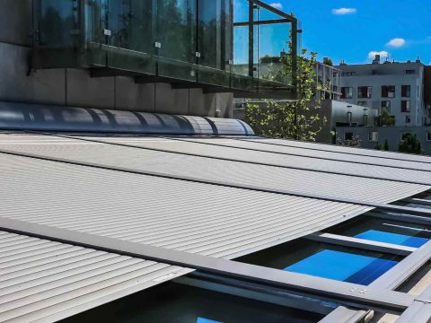 Bubendorff realisationen Elektrischer wintergarten rollladen Rolax 